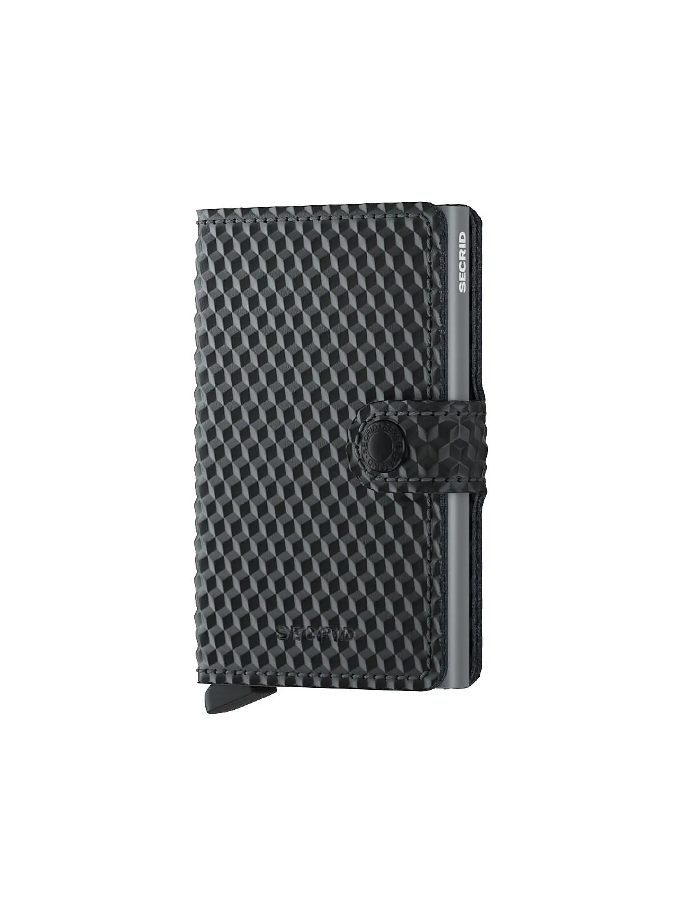 SECRID | Geldbörse - Miniwallet Cubic Black Red | schwarz